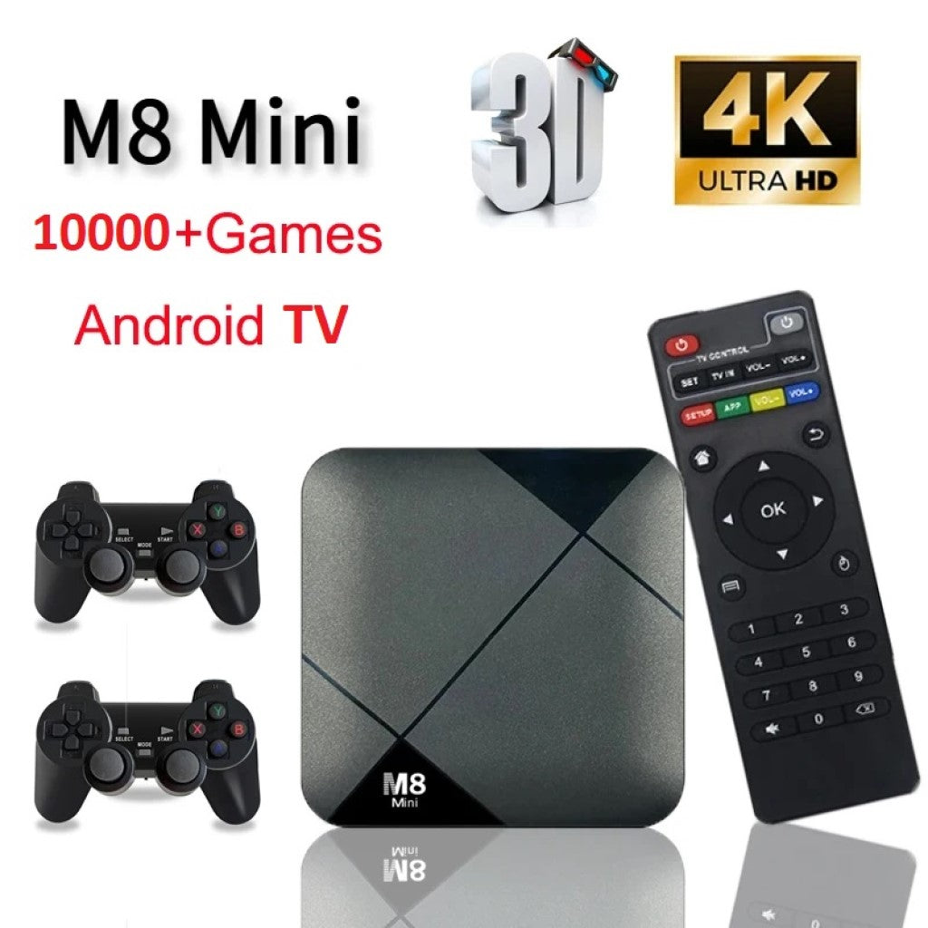 Tv Box Y Consola Retro M8