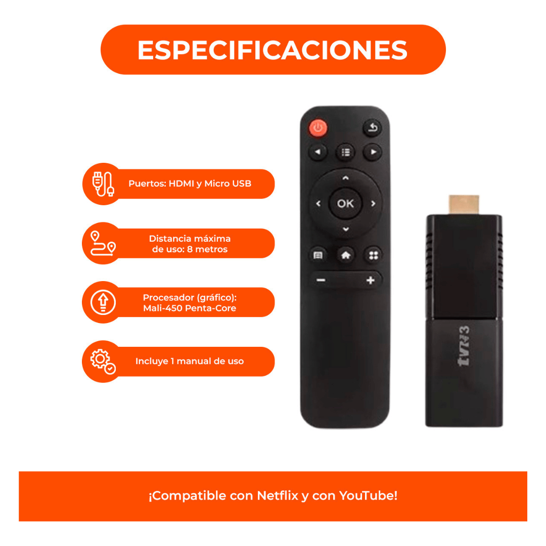 Tv Stick 4k Smart Tv Android Hdmi Stream