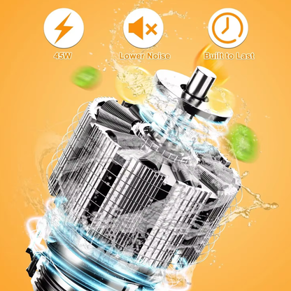 OznerJuice Extractor de Jugos Mega Rápido y Recargable