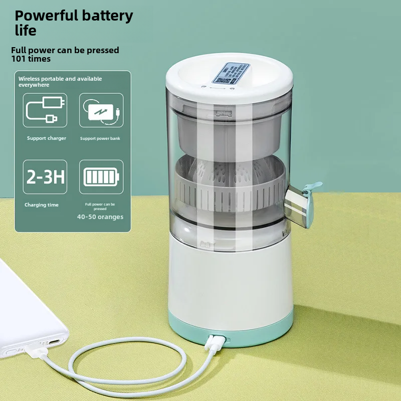 OznerJuice Extractor de Jugos Mega Rápido y Recargable